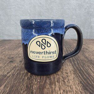 Deneen Pottery Hand Thrown Coffee Mug Never Thirst Life Flows Birmingham Alabama